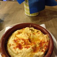 Hummus at El Vegetariano de la Alcazabilla in Malaga