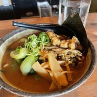 Vegan ramen   at Bar Wa Izakaya in Hobart