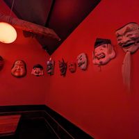 Cool deco at Bar Wa Izakaya in Hobart