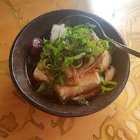Vegan agadeshi tofu (15 September 2024) at Bar Wa Izakaya in Hobart