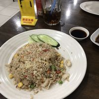 Pork fried rice at Gaya Vegetarian in Kota Kinabalu