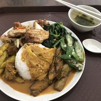 Buffet selection for RM15 at Gaya Vegetarian in Kota Kinabalu