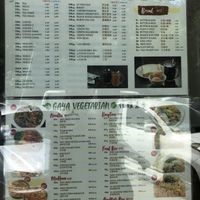 A la Carte menu - Jan 20 at Gaya Vegetarian in Kota Kinabalu
