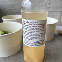 Probiotic Water Kefir (330ml)
100% Natural. Well aged with fresh young ginger. Handcrafted in our kitchen. *please do not expect a typical commercial sugary drink.
 at EAT21 in Petaling Jaya