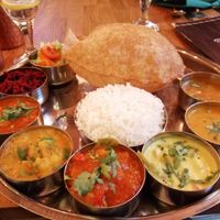 Thali at Herb Restaurant in Leicester