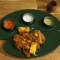 Tofu starter delicious 😋  #Veganuary at Herb Restaurant in Leicester