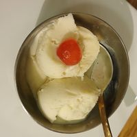 Vanilla ice cream  #Veganuary at Herb Restaurant in Leicester