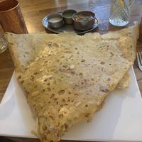Onion based dosa   at Herb Restaurant in Leicester