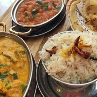 Chana Masala at Herb Restaurant in Leicester