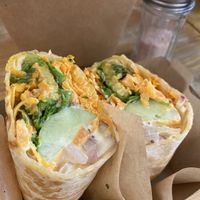 Seitan Burrito  at Edgy Veggy in Sofia