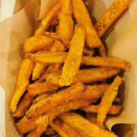 Sweet fries at Edgy Veggy in Sofia