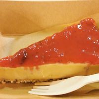 Cheezecake at Edgy Veggy in Sofia