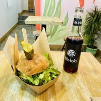 Big Mac Edgy burger   at Edgy Veggy in Sofia