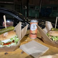 Big Mac & Garden Burger   at Edgy Veggy in Sofia