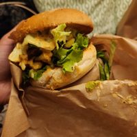 Big Mac edgy at Edgy Veggy in Sofia