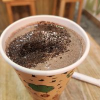 Oreo shake at Edgy Veggy in Sofia