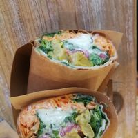 Unchicken Burrito at Edgy Veggy in Sofia