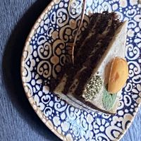 Great vegan cake   at Edgy Veggy in Sofia