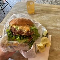Beyond Burger - Edgy burger   at Edgy Veggy in Sofia
