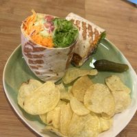 Unchicken burrito  at Edgy Veggy in Sofia