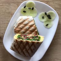 quinoa burrito at Edgy Veggy in Sofia