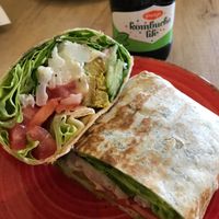 Unchicken Burrito at Edgy Veggy in Sofia