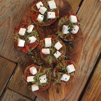 Bruschetta  at Edgy Veggy in Sofia