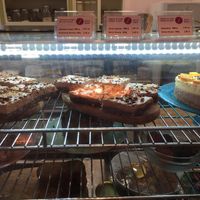 Cakes at Edgy Veggy in Sofia