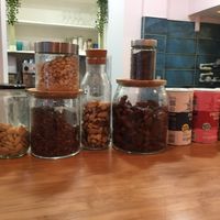 Nuts and pulses at Edgy Veggy in Sofia