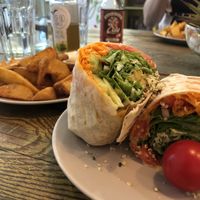 Unchicken Burrito at Edgy Veggy in Sofia