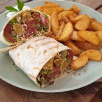 Cesar burrito at Edgy Veggy in Sofia