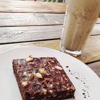 Brownie at Edgy Veggy in Sofia