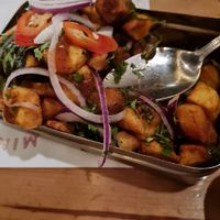 Fries at Mowgli - Grand Central in Birmingham