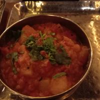 Picnic Potato Curry at Mowgli - Grand Central in Birmingham