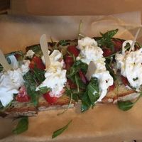 Fresh and delectable Crustone at Oven  in Naples