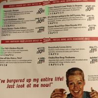 Options highlighted in green, menu Dec 2021  at The Brandling Villa in Newcastle Upon Tyne