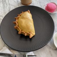 Mushroom kale empanada  at L'Artisane Creative Bakery in Coral Gables