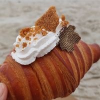 Pumpkin pie at L'Artisane Creative Bakery in Coral Gables