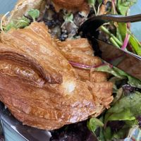 Mushroom croissant  at L'Artisane Creative Bakery in Coral Gables