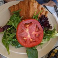 Mushroom croissant at L'Artisane Creative Bakery in Coral Gables