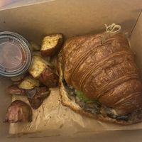 Wild mushroom croissant  at L'Artisane Creative Bakery in Coral Gables