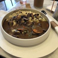 Vegan Beef Bourguignon  at L'Artisane Creative Bakery in Coral Gables