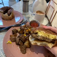 VTE croissant, morning bun & Cortadito   at L'Artisane Creative Bakery in Coral Gables