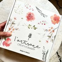 L’Artisane Bakery box of dreams! They do nationwide shipping for their croissants and macarons!! 🙌🏼  at L'Artisane Creative Bakery in Coral Gables