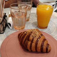 Nocciolata croissant at L'Artisane Creative Bakery in Coral Gables