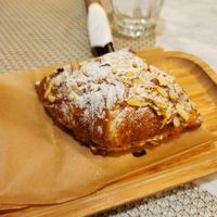 Almond Croissant  at L'Artisane Creative Bakery in Coral Gables