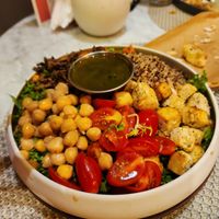 Tofu Chimichurri Bowl at L'Artisane Creative Bakery in Coral Gables