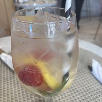 White sangria!  at L'Artisane Creative Bakery in Coral Gables