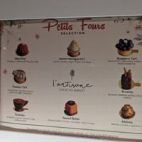 Petit fours at L'Artisane Creative Bakery in Coral Gables