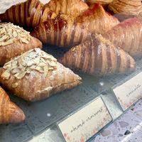 Lots of vegan croissants  at L'Artisane Creative Bakery in Coral Gables